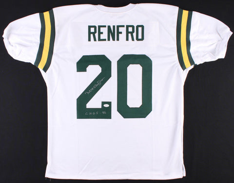 Mel Renfro Signed Oregon Ducks Jersey Inscribed "CHOF 86" (JSA COA) Cowboys D.B.