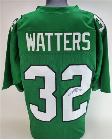 Ricky Watters Signed Philadelphia Eagles Jersey (JSA COA) 5×Pro Bowl R.B.