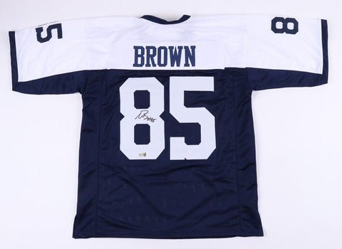 Noah Brown Signed Dallas Cowboys Jersey (Players Ink) 2017 Draft Pick / Receiver