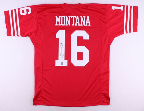 Joe Montana Signed San Francisco 49ers Jersey (GTSM Holo) 4x Super Bowl Champion