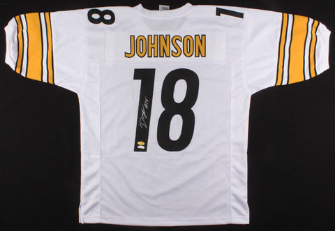 Diontae Johnson Signed Steelers Jersey (JSA COA) Pittsburgh Wide Receivr
