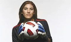 Hope Solo Signed Team USA Women's Soccer Jersey (JSA COA) 2xGold Medalist