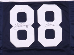 Drew Pearson Signed Dallas Cowboy Throwback Jersey (JSA COA) 3xPro Bowl Receiver