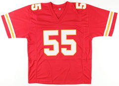 Frank Clark Signed Kansas City Chiefs Jersey "Super Bowl LIV Champ" (Beckett) LB
