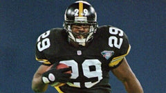 Barry Foster Signed Pittsburgh Steelers Jersey (Beckett) 2×Pro Bowl Running Back