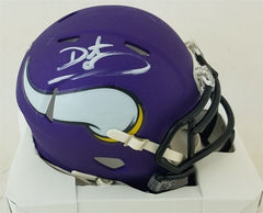 Daunte Culpepper Signed Minnesota Vikings Mini Helmet (JSA COA) 3xPro Bowl Q.B.