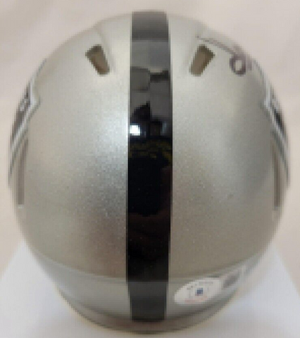 Howie Long Signed Las Vegas Raiders Flash Alternate Speed Mini-Helmet (Beckett)