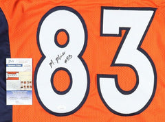 Marvin Mims Jr. Signed Denver Broncos Jersey (JSA COA) Ex-Oklahoma Sooner W.R.
