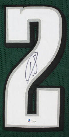 Darius Slay Jr Signed Philadelphia Eagles Signed Jersey (Beckett) 3xPro Bowl DB