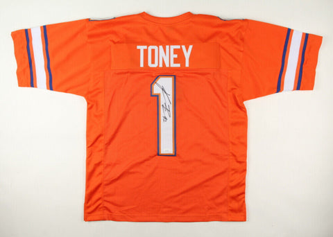 Kadarius Toney Signed Florida Gators Jersey (JSA COA) 2021 1st Rnd Pick  Giants