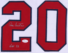Don Sutton Signed Angels Jersey Inscribed HOF 98 (JSA COA) 4×All-Star Pitcher