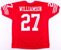 Carlton Williamson Signed San Francisco 49ers Jersey (JSA COA) "The Hammer"