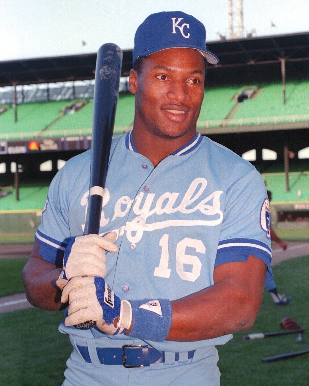Bo Jackson Kansas City Royals 35x43 Framed Jersey / MLB All Star