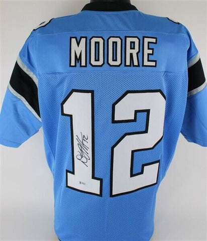 D. J. Moore Signed Panthers Jersey (Beckett COA) Carolina 2018 1st Rd Draft Pick