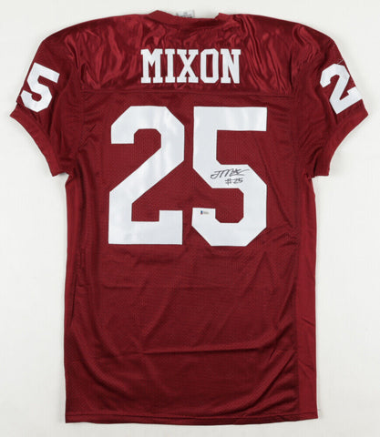 Joe Mixon Signed Oklahoma Sooners Jersey (Beckett COA) Bengals Running Back