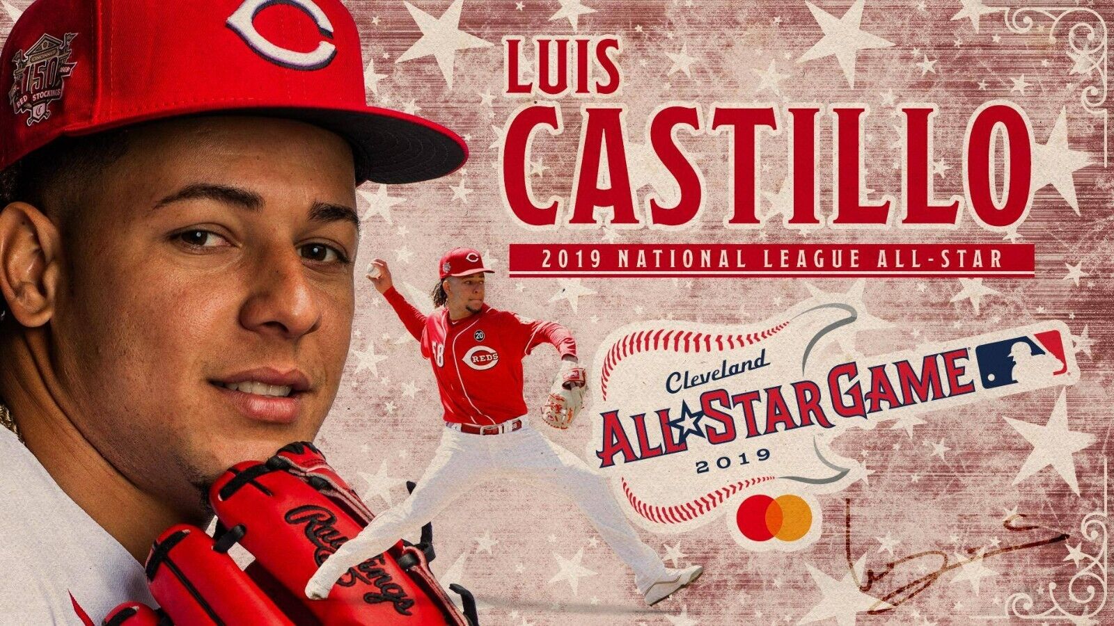 Luis Castillo Signed 2019 All-Star Game Jersey Inscribed 1st ASG (JSA  COA)