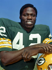 John Brockington Signed Packers Jersey (JSA COA) Green Bay 1st Round Pck 1971 RB