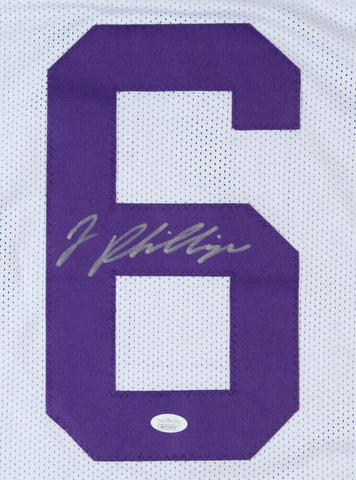 Jacob Phillips Signed LSU Tigers Jersey (JSA COA) 2020 3rd Rd Pick Browns / LB