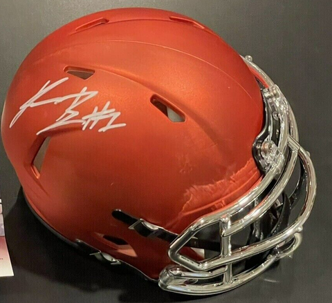 Kadarius Toney Signed Florida Gators Speed Mini Helmet (JSA) K C Chiefs Receiver