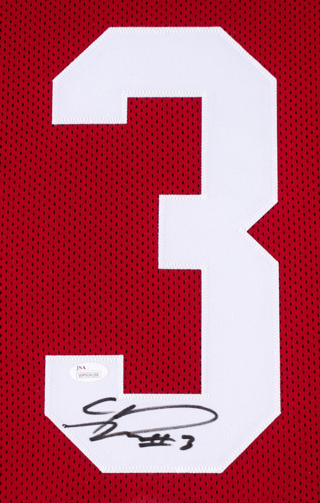 Calvin Ridley Signed Alabama Crimson Tide 31x35 Custom Framed Jersey (JSA COA)