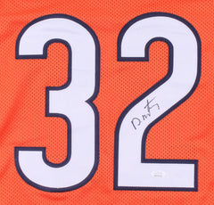 David Montgomery Signed Chicago Bears Jersey (JSA COA) Iowa State R.B.3rd Rd Pk.