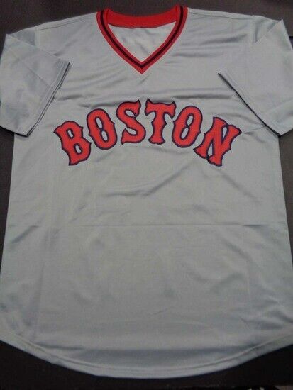 Jim Rice Signed Boston Red Sox Jersey Inscribed HOF 09 (JSA COA) 1978 A.L. MVP