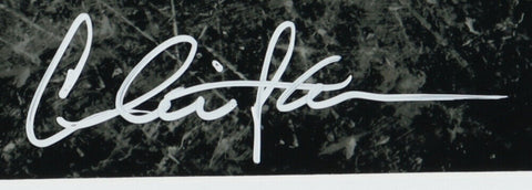 Charlie Sheen Signed 22x26 Framed Photo Inscribed "Fox", "Vaughn" & "Taylor" JSA