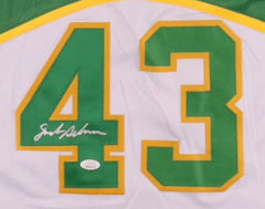 Jack Sikma Signed Seattle Supersonics Jersey (JSA) 7xNBA All Star / Center