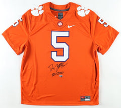 DJ Uiagalelei Signed Clemson Tigers Nike Jersey Inscribed "Big Cinco" (Fanatics)