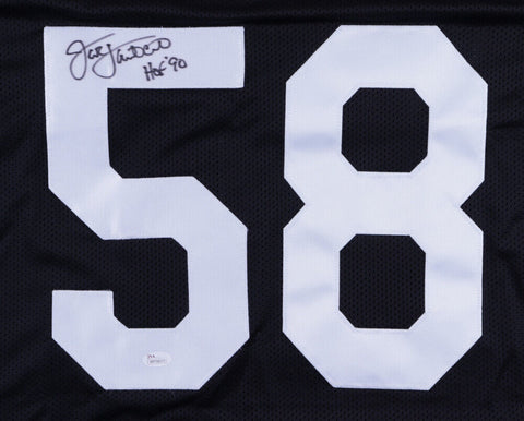 Jack Lambert Signed Pittsburgh Steelers Jersey Inscribed "HOF 90" (JSA Hologram)