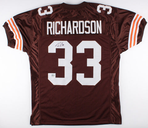 Trent Richardson Signed Browns Jersey (Richardson Holo)U of Alabama Running Back