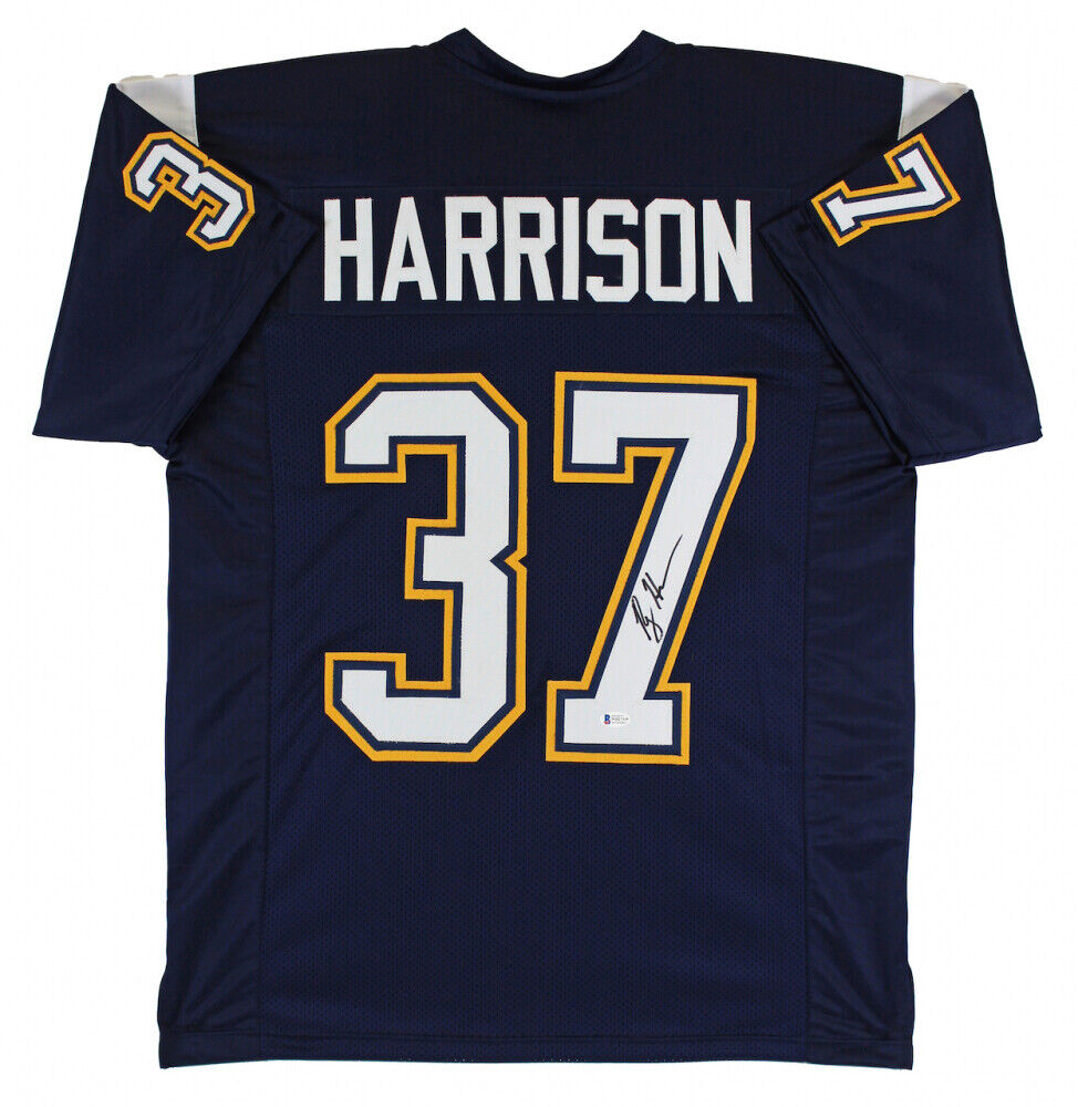 Rodney Harrison Signed San Diego Chargers Official NFL Team