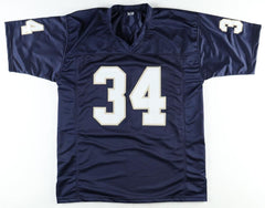 Drayk Bowen Signed Notre Dame Fighting Irish Jersey (JSA COA) 2023 Top Recruit