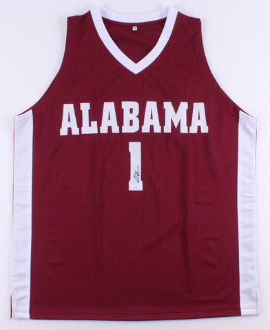 Avery Johnson Signed Alabama Crimson Tide Jersey (JSA COA) NBA champion (1999)