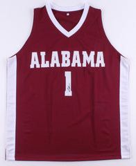 Avery Johnson Signed Alabama Crimson Tide Jersey (JSA COA) NBA champion (1999)