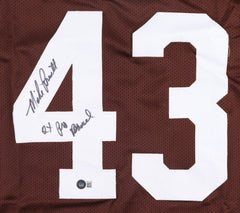 Mike Pruitt Signed Cleveland Browns Jersey Insc. "2xPro Bowl" (Beckett) Fullback