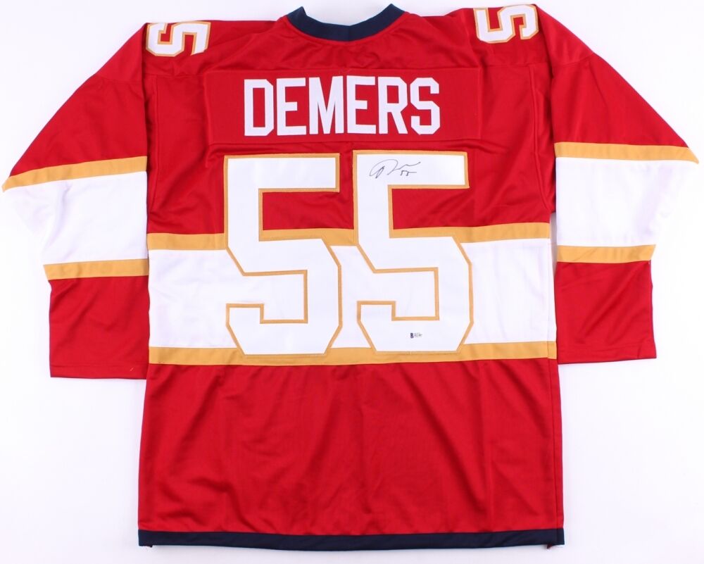 Jason Demers Signed Panthers Jersey (Beckett) Playing career 2008–present