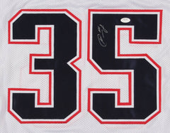 Keion Crossen Signed New England Patriots Jersey (JSA COA) Super Bowl LIII Champ