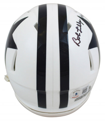 Bob Lilly Signed Dallas Cowboys Speed Mini Helmet Inscribed "HOF 80" (Beckett)