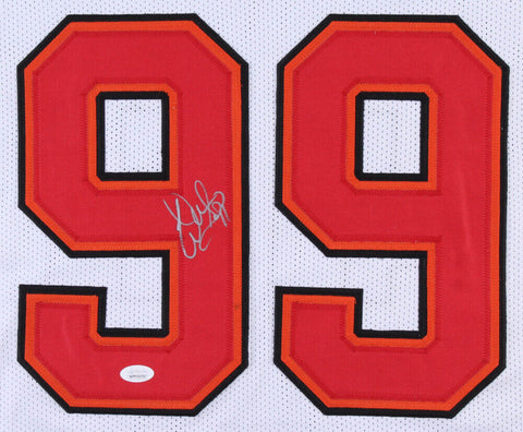 Warren Sapp Signed Tampa Bay Buccaneers Jersey (JSA COA) 7xPro Bowl Def.Tackle