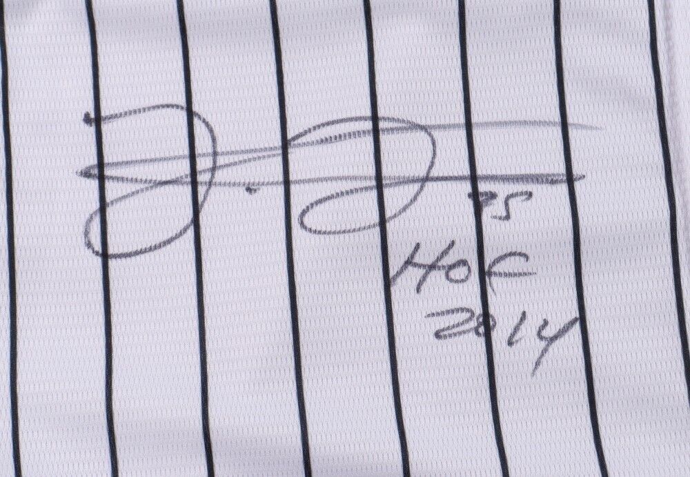 Frank Thomas Signed White Sox Jersey (Beckett) The Big Hurt / 500 HR Club Member