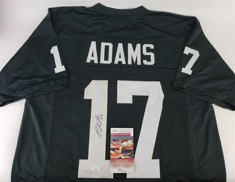 Davante Adams Signed Las Vegas Raiders Jersey (JSA COA) 5xPro Bowl Wide Receiver