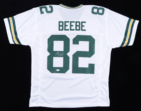 Don Beebe Signed Packers Jersey (JSA COA) Green Bay Super Bowl XXXI Champ W.R.