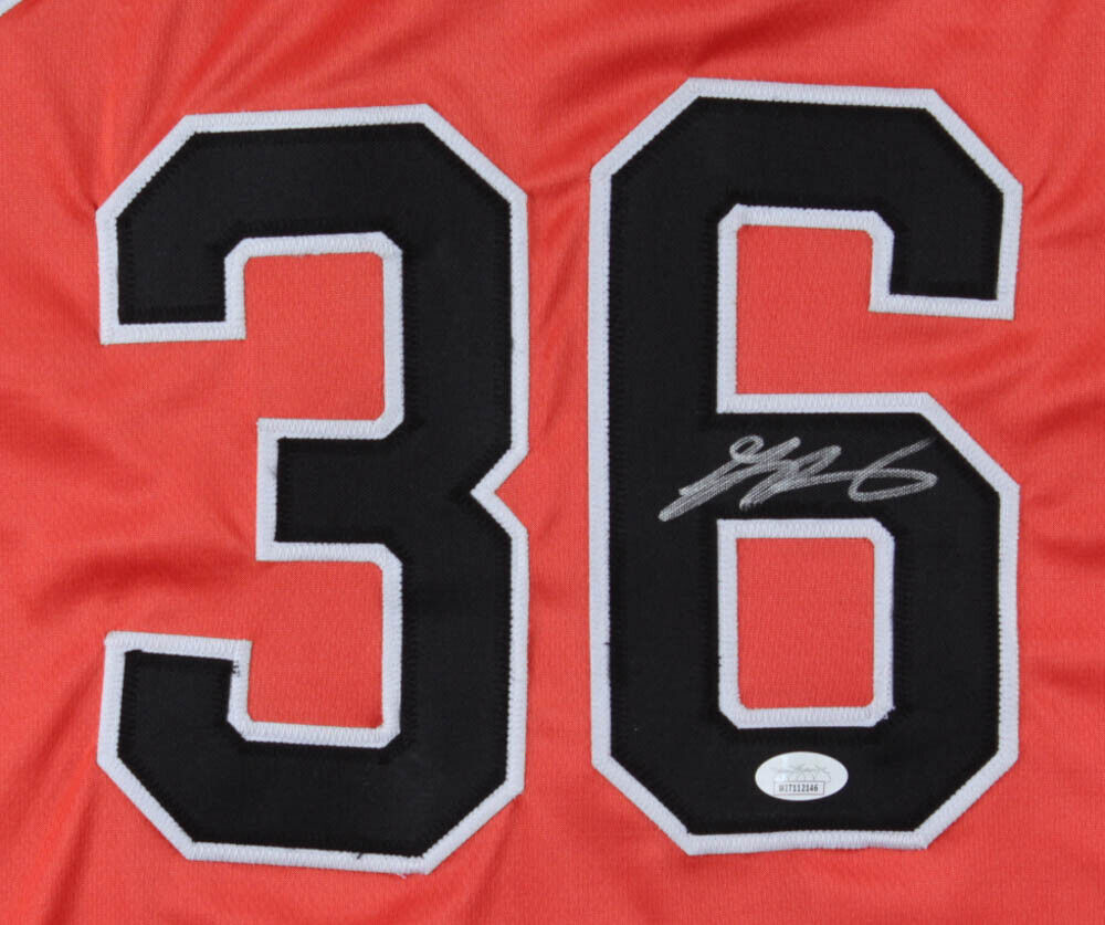 Grayson Rodriguez Signed Orioles Jersey (JSA COA)  Baltimore #1 Pick 2018 Draft