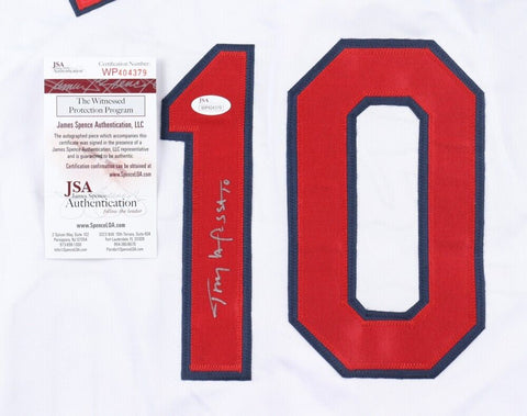 Tony LaRussa Signed St. Louis Cardinals Jersey (JSA COA) Hall of Fame Manager