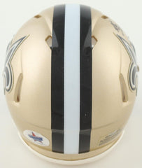 Jamaal Williams Signed New Orleans Saints Speed Mini Helmet (Gameday) Veteran RB