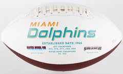 Jay Ajayi Signed Dolphins Logo Football (JSA COA) Pro Bowl Running Back (2016)