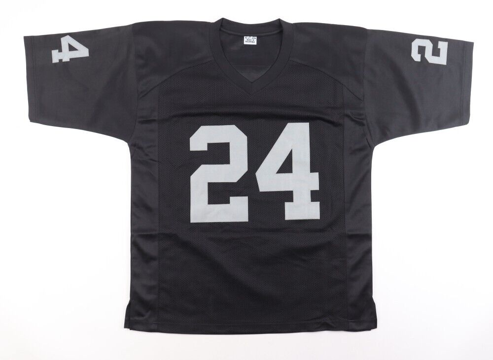 Fred Williamson Signed Oakland Raiders Jersey Inscribed "The Hammer"(Beckett) DB