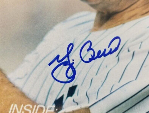 Yogi Berra Signed 1984 New York Yankees Magazine 4th Anniversary Issue (JSA COA)