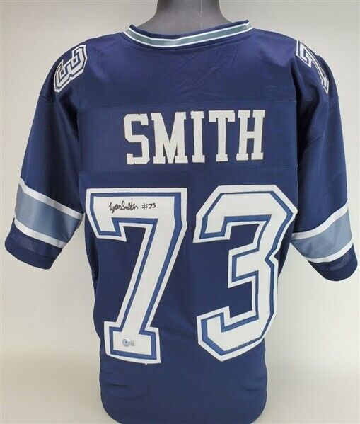 Tyler Smith Signed Dallas Cowboys Jersey (Beckett) 2022 1st Round Draf –